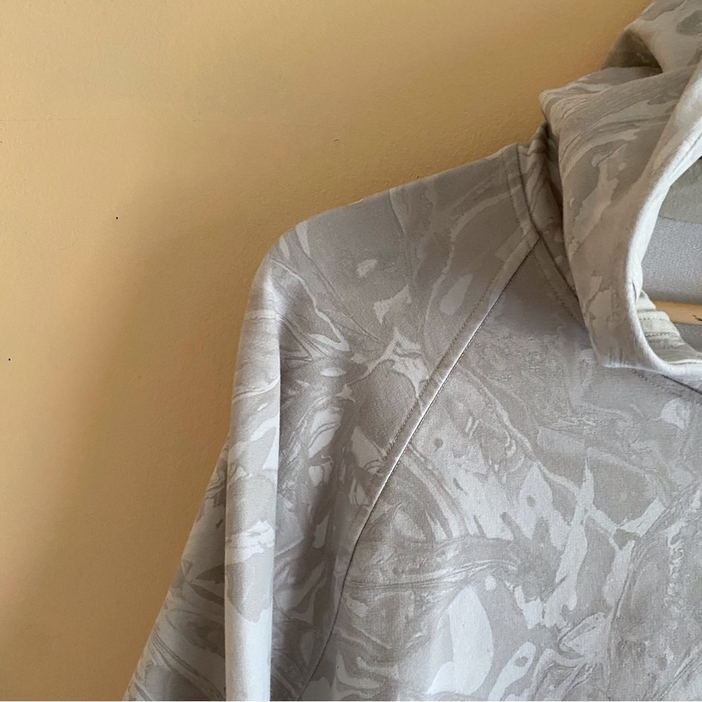 Lululemon Team Canada City Sweat Pullover Hoodie Men XXL Metamorphosis Beige - Picture 4 of 15